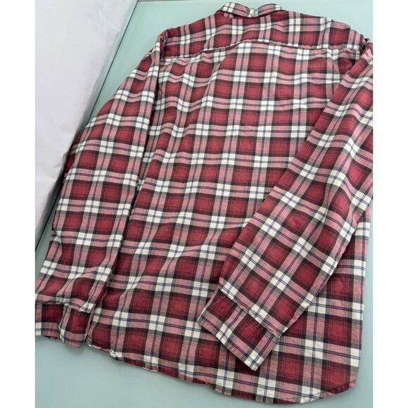 Denim & Supply Ralph Lauren Shirt Mens XL Long Sleeve Button Up Red Plaid - Picture 3 of 6